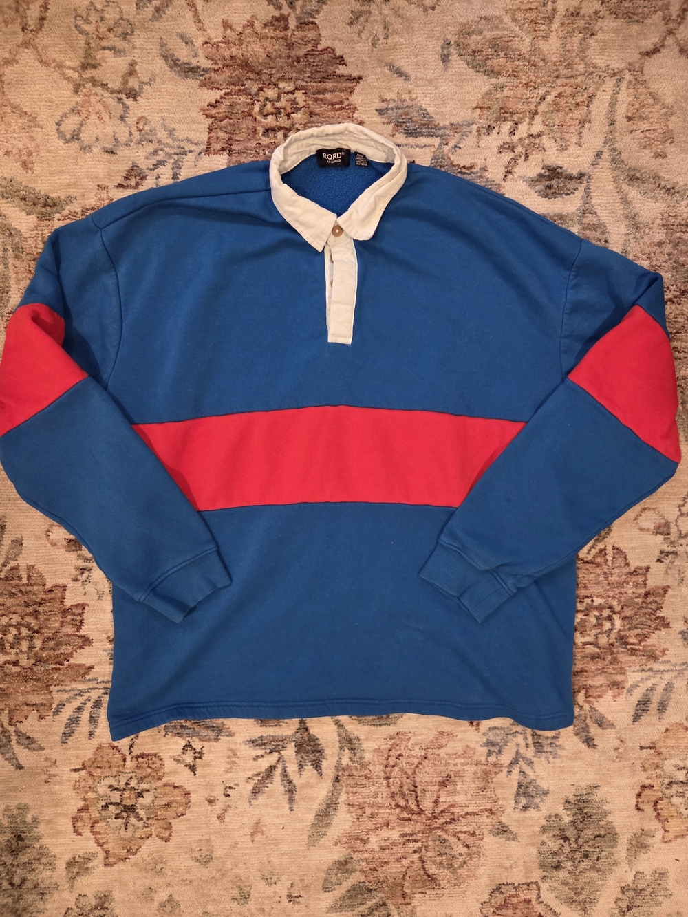 RQRD Classic Y2K Striped Rugby Polo